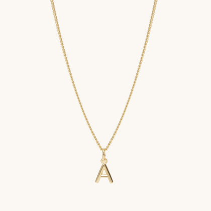 Little Love Letter Necklace Gold